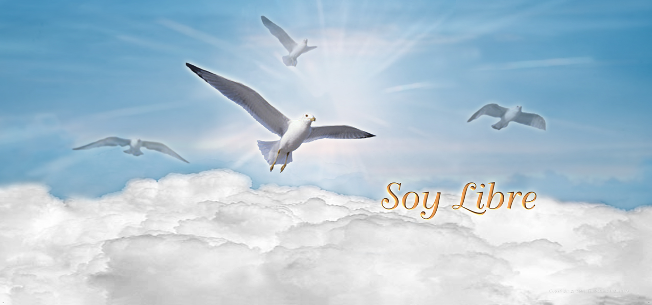 HP-AG-201-BL Soy Libre Clouds Blue